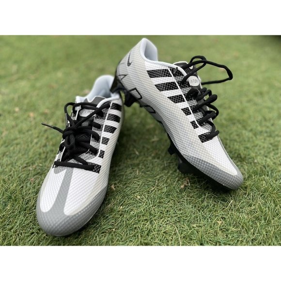 Nike Vapor Edge Speed 360 Football Cleats Men\'s 12 White Black Grey DQ5110-100 main image 5